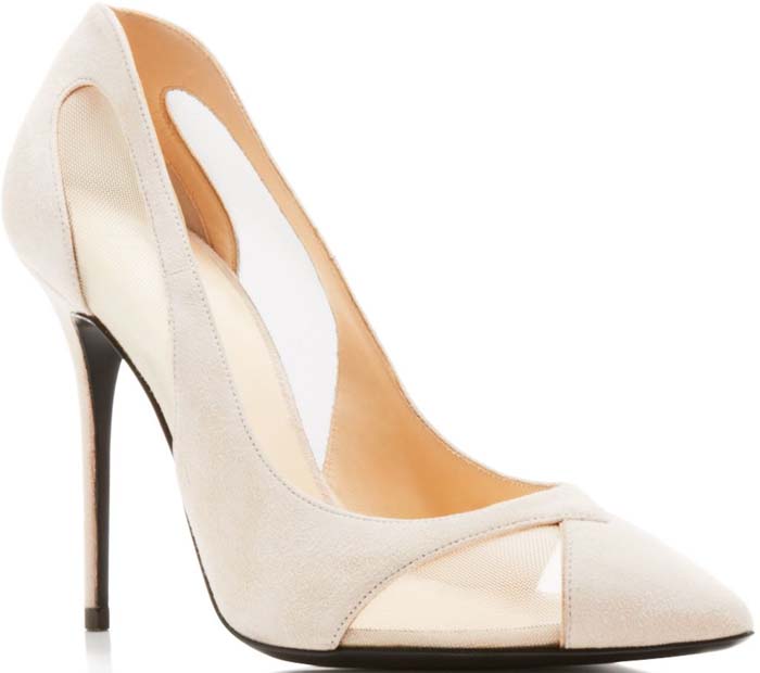 Giuseppe Zanotti 'Lucrezia' Pumps in Light Beige