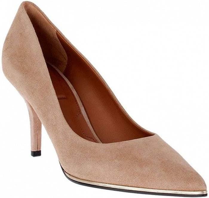 Givenchy 'Lia' Pumps in Camel Suede