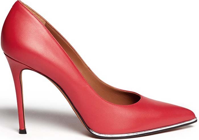 Givenchy 'Lia' Pumps in Red Leather