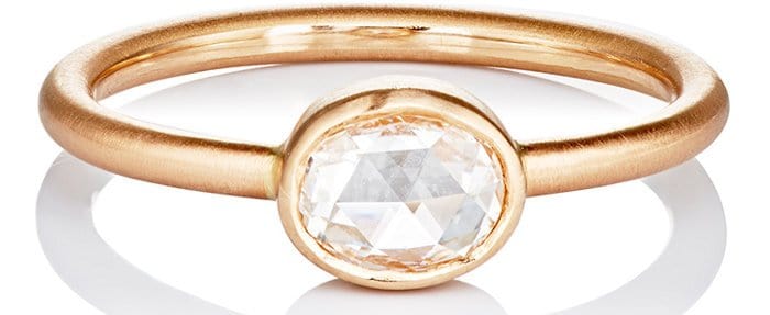 Irene Neuwirth Diamond Collection Rose Cut Diamond Ring