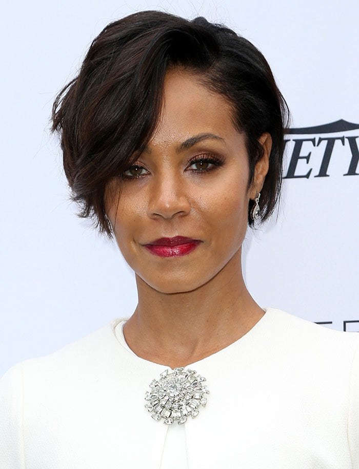 Jada Pinkett Smith wears her hair down at Variety's Creative Impact Awards and 10 Directors to Watch Brunch