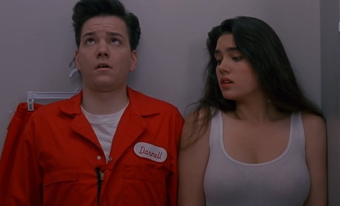 Frank Whaley and Jennifer Connelly were 26 and 18 when they started filming Career Opportunities