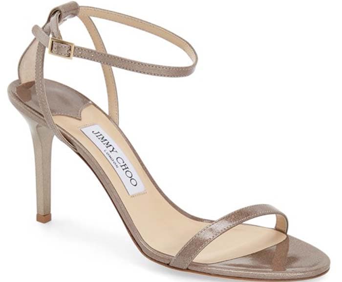 Jimmy Choo 100mm Minny Patent Sandals