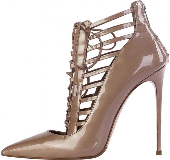 Le Silla Nude Cage Boots