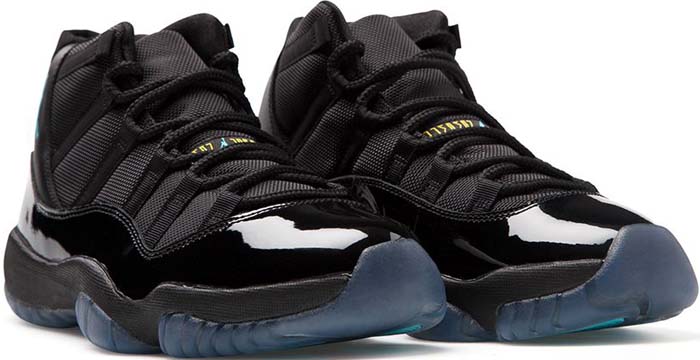 Nike Air Jordan 11 Retro "Gamma" Men's Basketball Shoes Black/Gamma Blue-Varsity