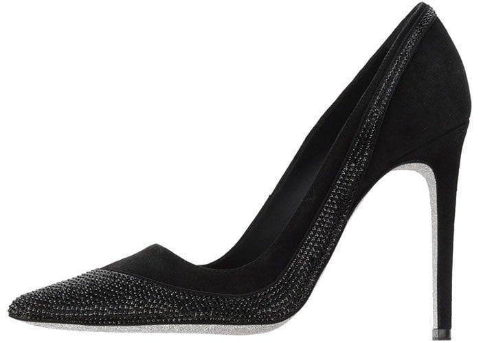 Rene Caovilla Crystal Swarovski Crystal Pumps 