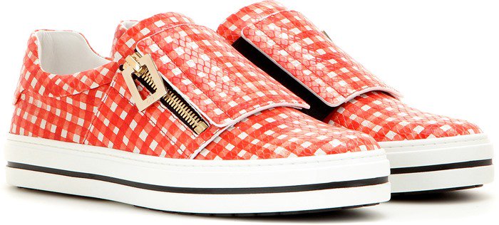 Roger Vivier Sneaky Viv leather sneakers