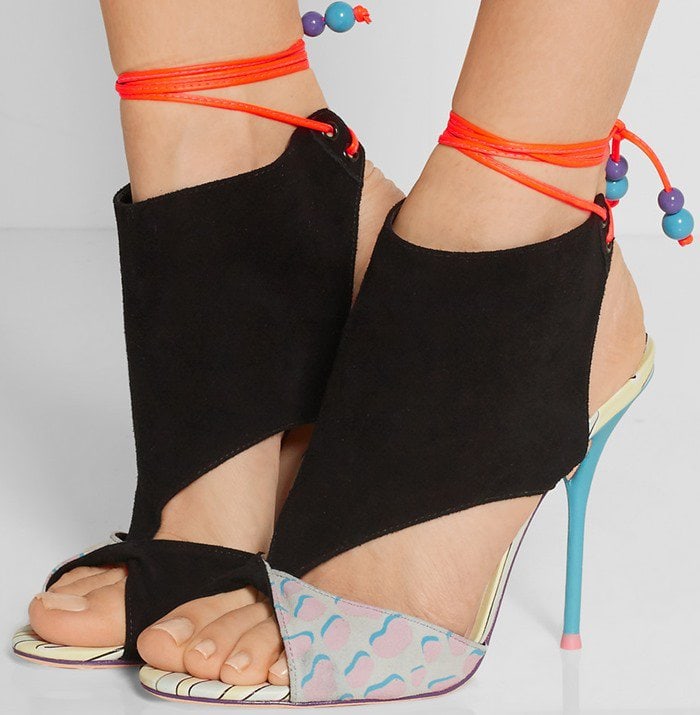 These sandals embody Sophia Webster's signature playful aesthetic