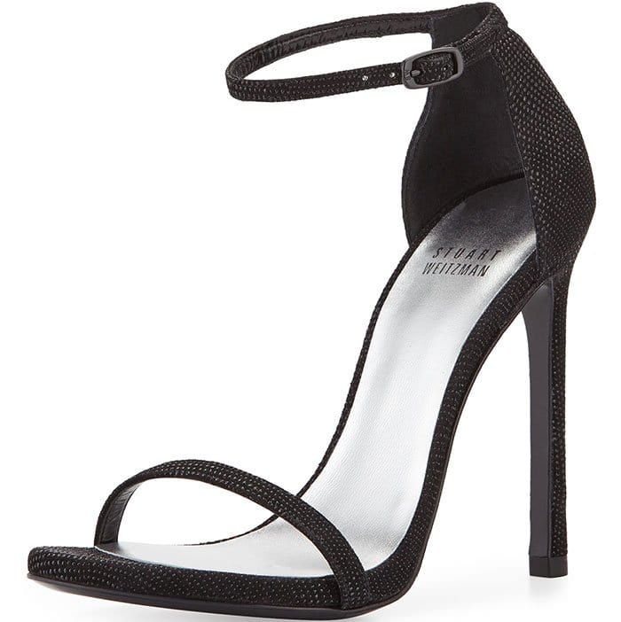 Stuart Weitzman Nudist Ankle-Strap Sandals