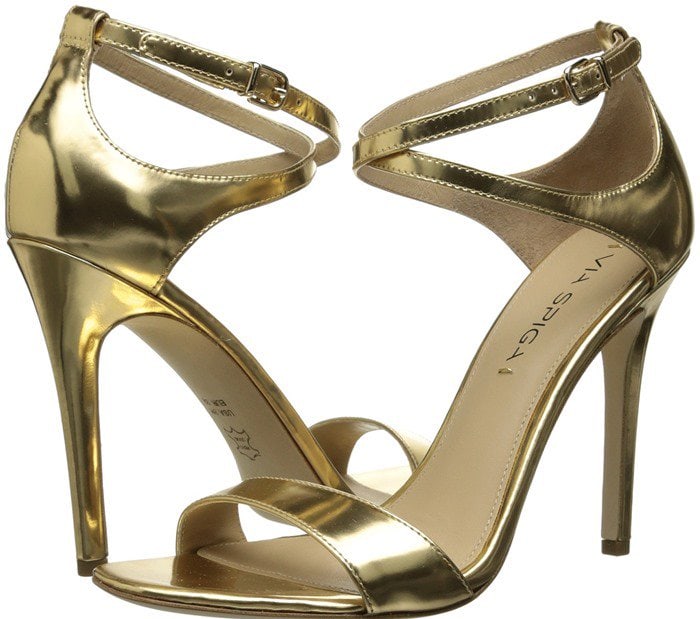 Via Spiga "Tiara" Sandal in Light Gold