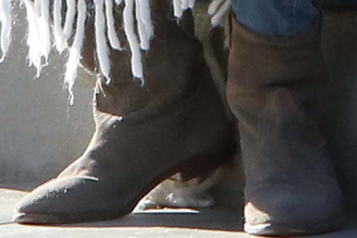 Alessandra Ambrosio rocks Isabel Marant's "Crisi" boots
