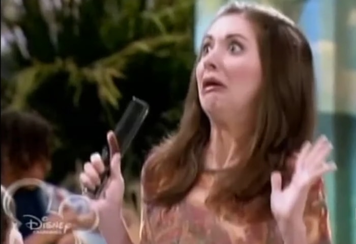 Alison Brie was 23-years-old when making her television debut as novice hairdresser Nina on Hannah Montana