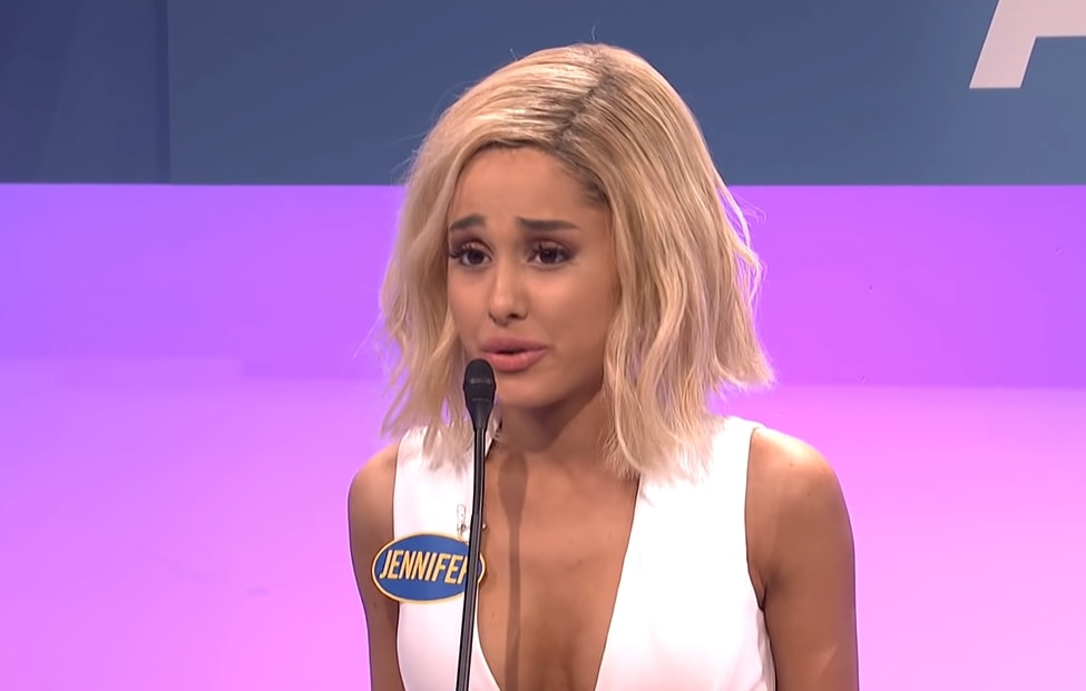 Ariana Grande did a great impression of Jennifer Lawrence on Saturday Night Live