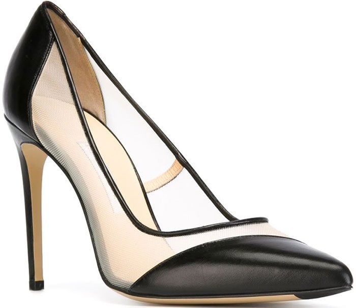 Bionda Castana Bay Black Leather Pumps