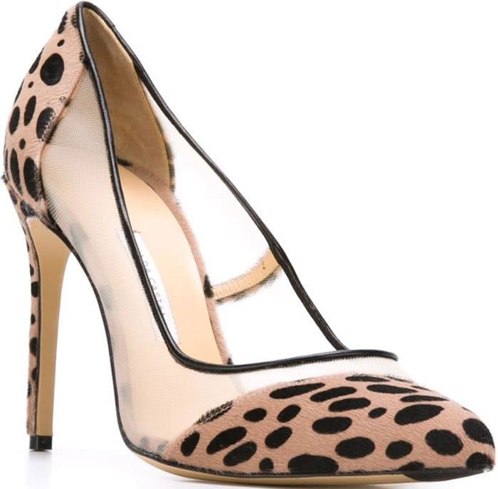 Bionda Castana Bay Pumps Leopard Suede