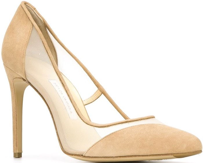 Bionda Castana Bay Beige Suede Pumps