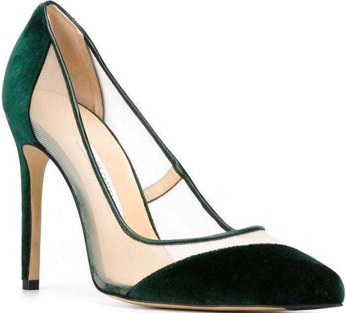 Bionda Castana Bay Green Pumps