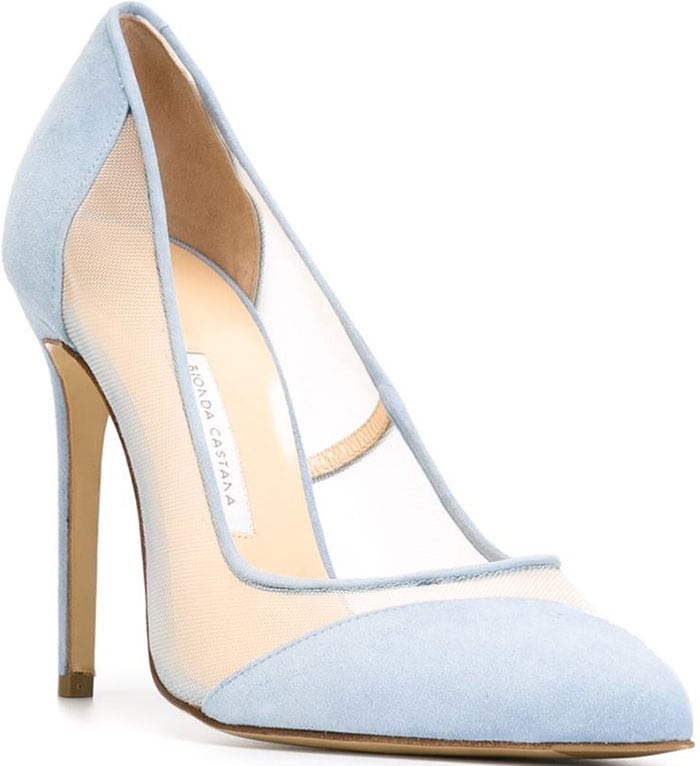 Bionda Castana Bay Light Blue Suede Pumps