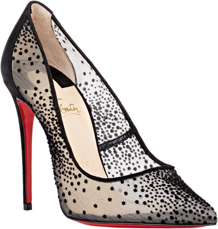 Christian Louboutin "Follies Lace" Pumps