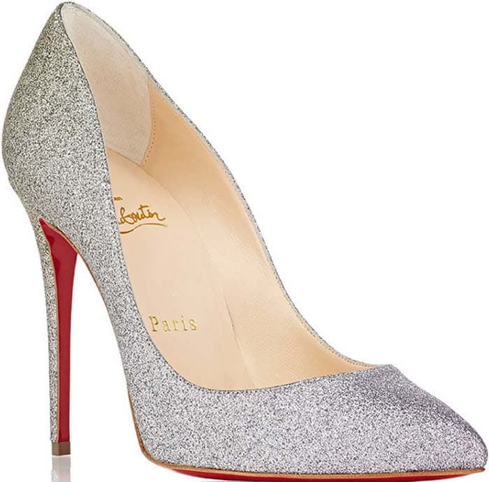 Christian Louboutin Dégradé Glitter 'Pigalle' Follies Pumps