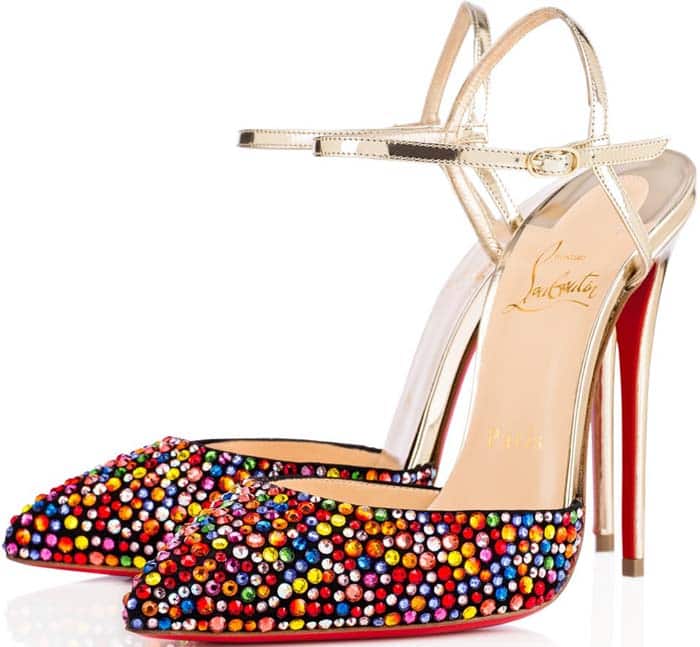 Christian Louboutin Rivierina Strass Pumps