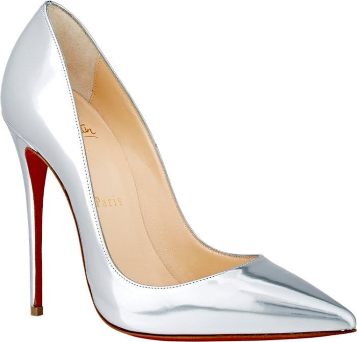 Christian Louboutin So Kate Silver