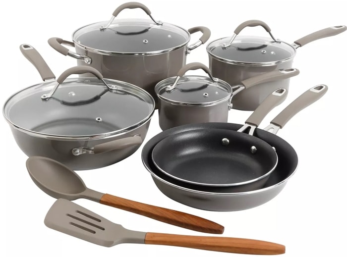 Chrissy Teigen's 14-piece cookware set is finally back in stock