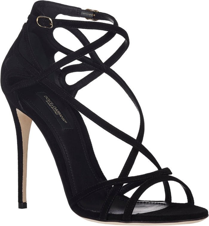 Dolce & Gabbana Crisscross-Strap Sandals