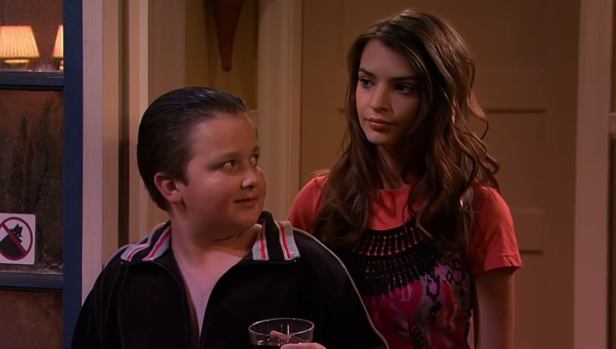 Emily Ratajkowski portrayed Gibby's girlfriend Tasha and first appeared in the episode iSpeed Date