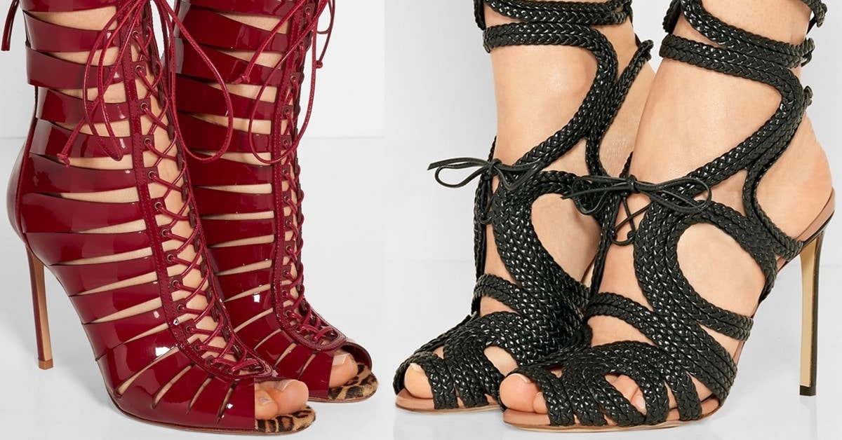 11 Ultra-Feminine Francesco Russo Boots, Sandals and Pumps