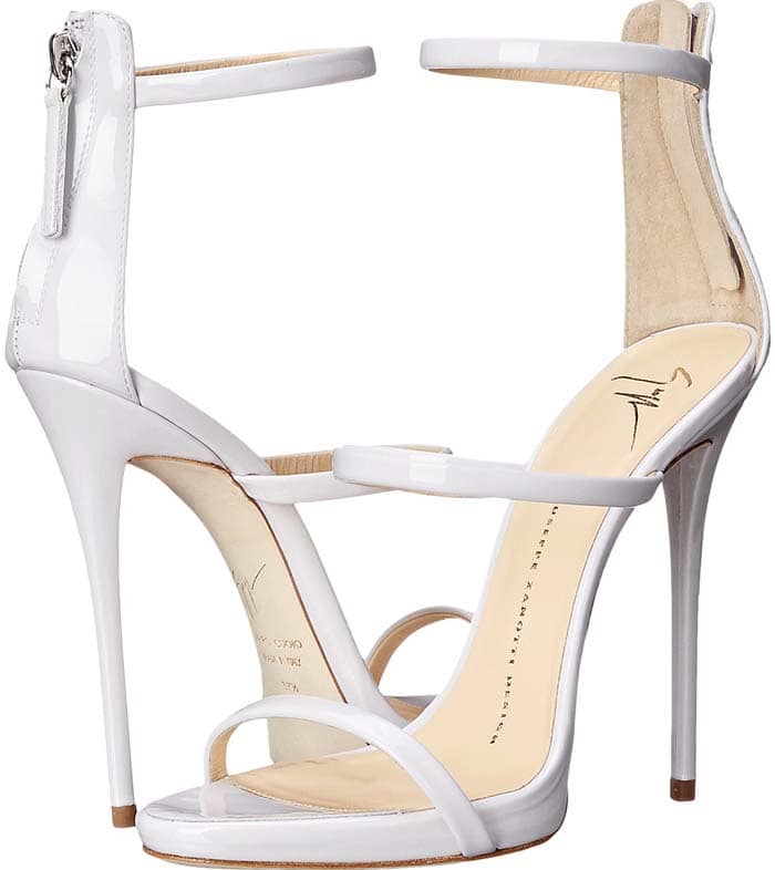 Giuseppe Zanotti 'Coline' Patent Leather Strappy Sandals