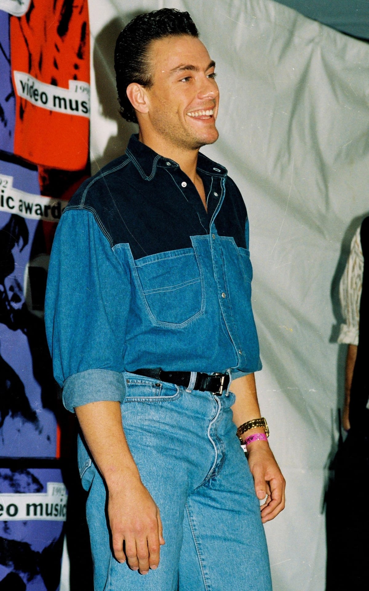 Pictured at the 1992 MTV Movie Awards, Jean-Claude Van Damme was one of the most popular action stars in the 1990s