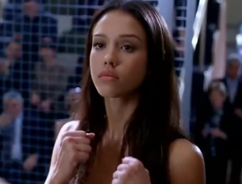 Jessica Alba plays a runaway genetically enhanced super-soldier in Dark Angel