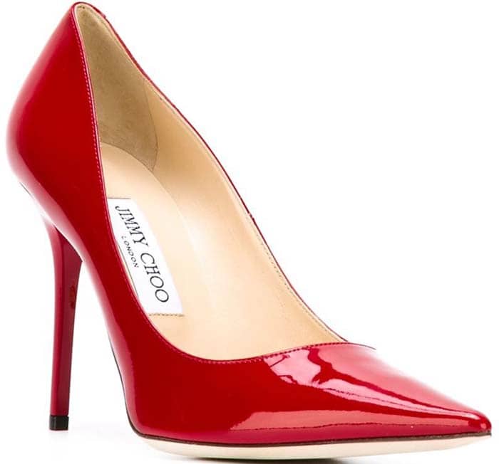 Jimmy Choo Abel Pumps in Red Patent