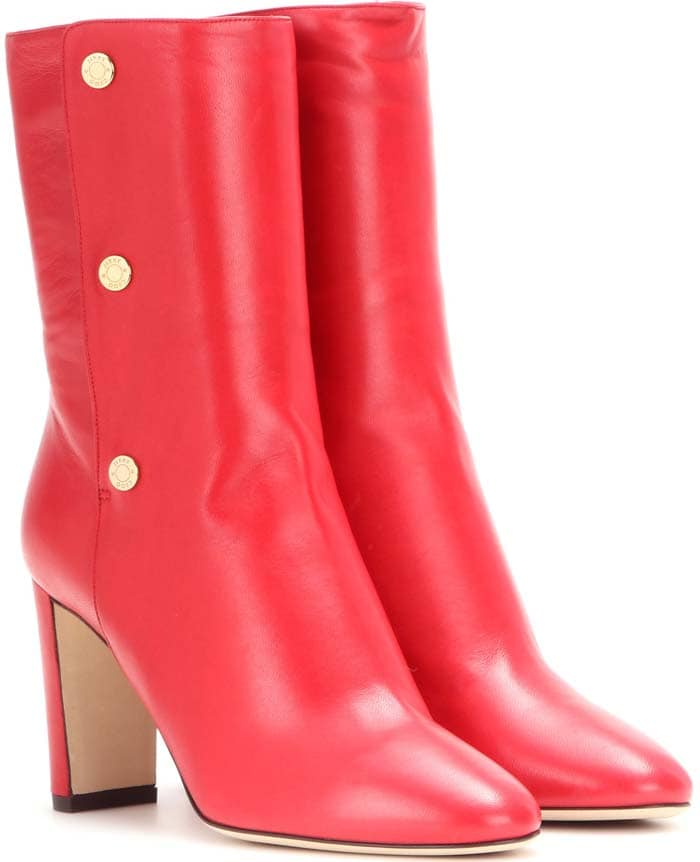 Jimmy Choo Dayno Leather Boots