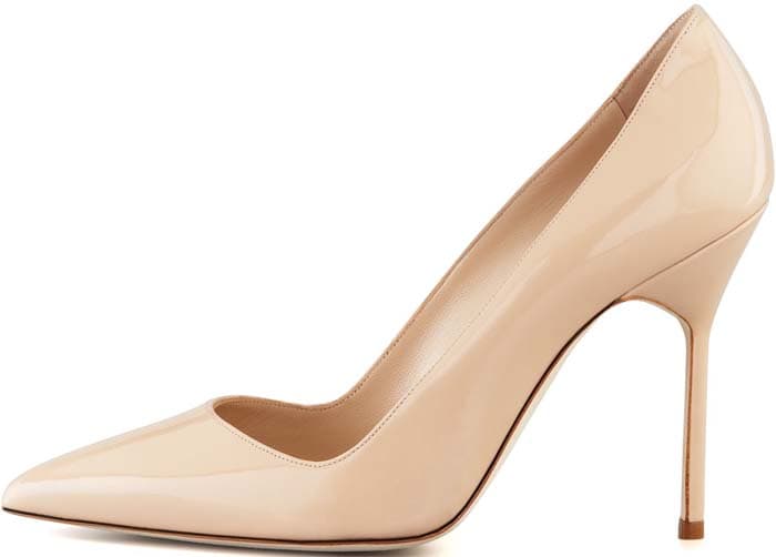 Manolo Blahnik BB Pump Nude