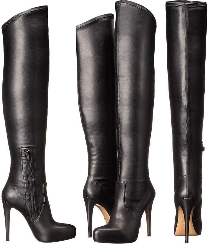 Massimo Matteo Thigh High Stiletto Boots