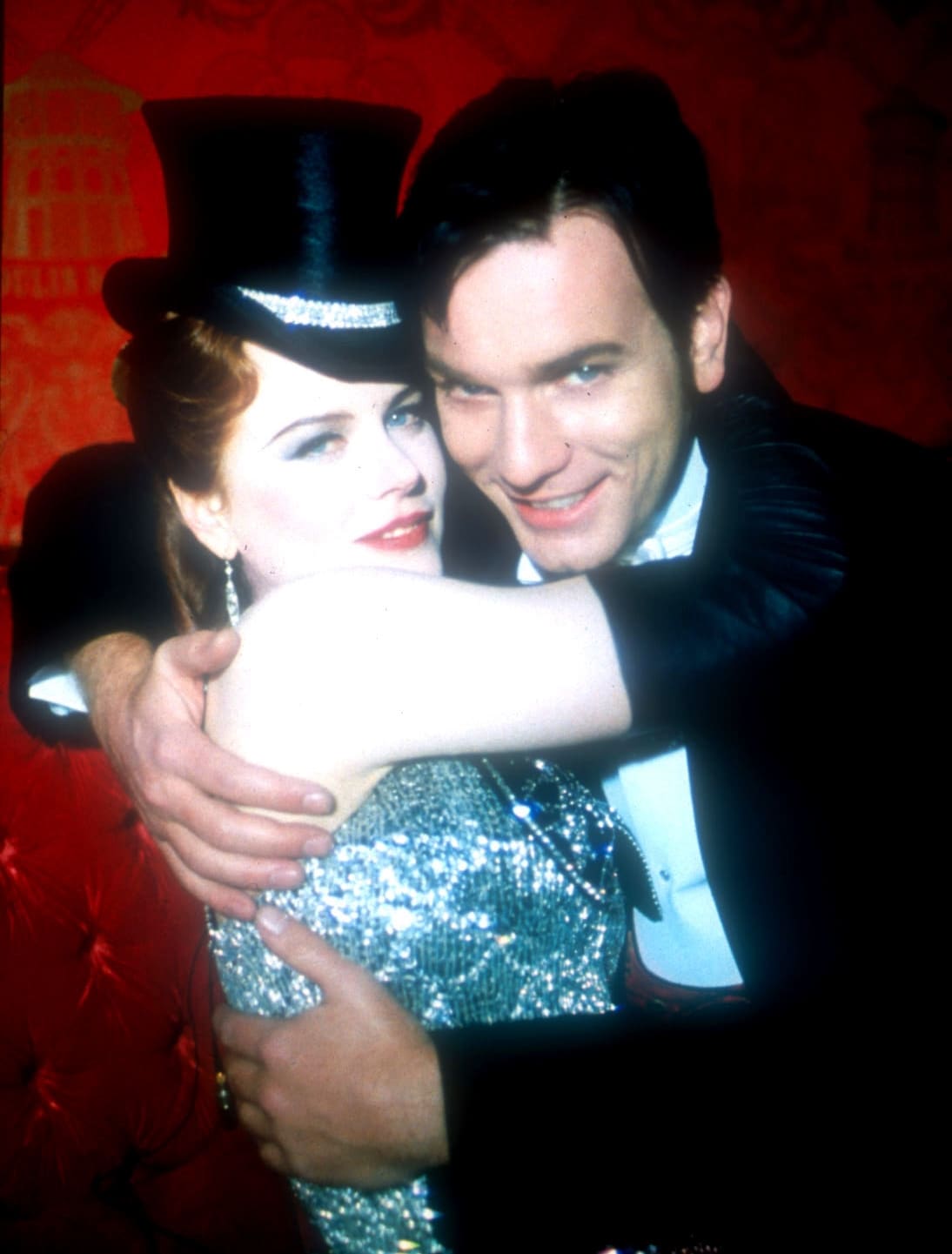 Nicole Kidman as Satine and Ewan McGregor as Christian in Moulin Rouge!