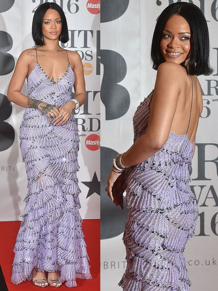 Rihanna wore jewelry by Jack Vartanian and Casa Reale