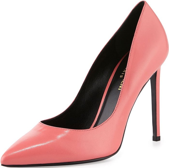 Saint-Laurent-Paris-Leather-Pumps-Rose