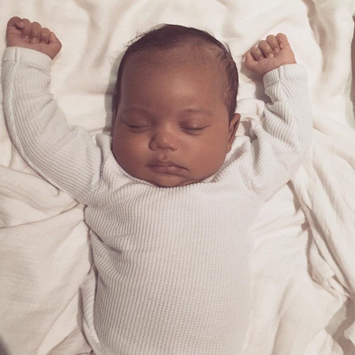 Picture of Saint West released by Kim Kardashian on February 22, 2016