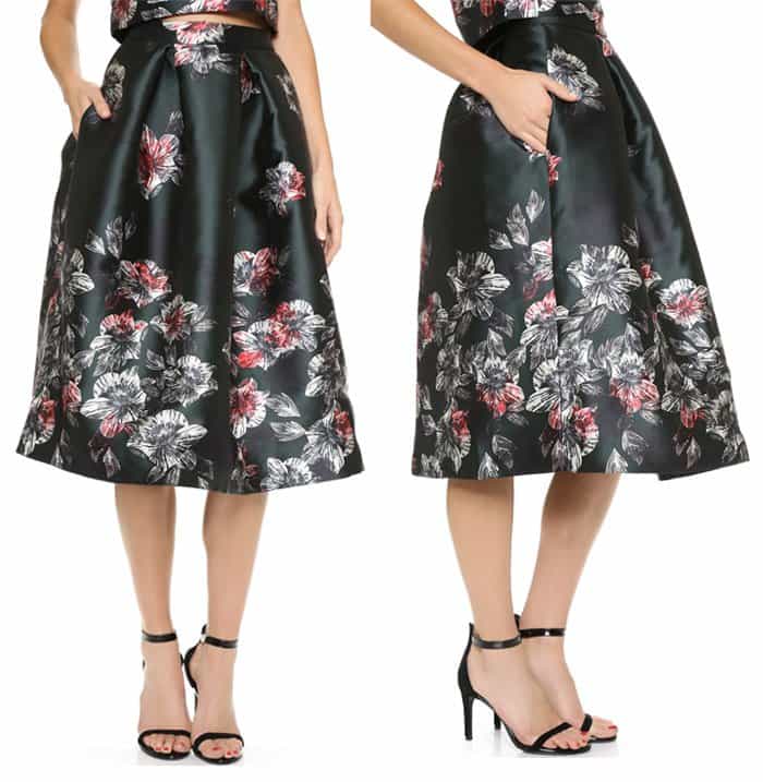 Sam & Lavi Elizabeth Midi Skirt