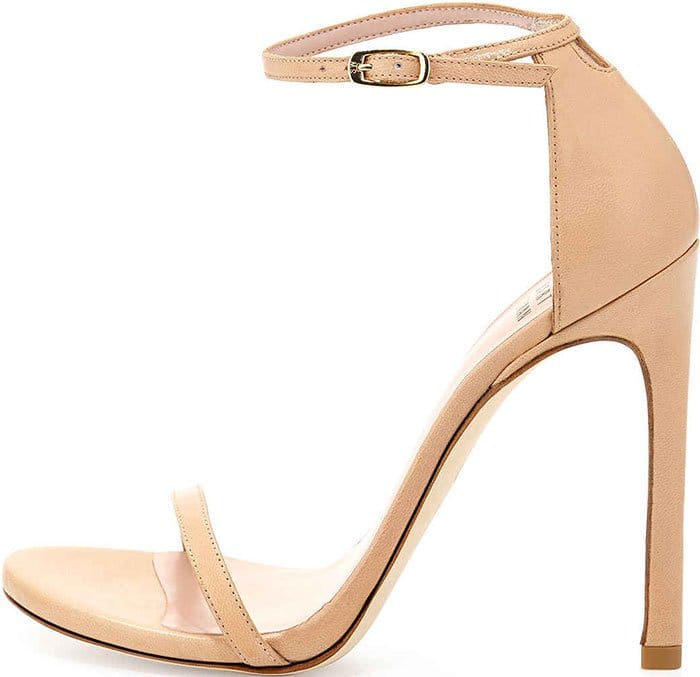 Stuart Weitzman Nudist Ankle-Strap Sandals