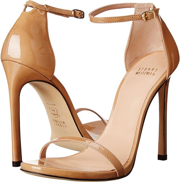 Stuart Weitzman Nudist Ankle-Strap Sandals Patent