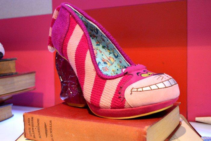 Alice In Wonderland Cheshire Cat Heart Heels