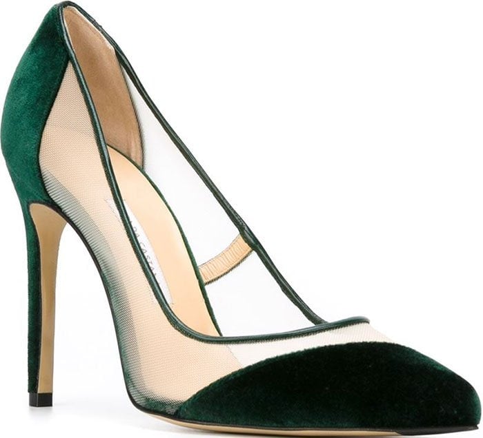 Bionda Castana "Bay" Pumps Green Velvet