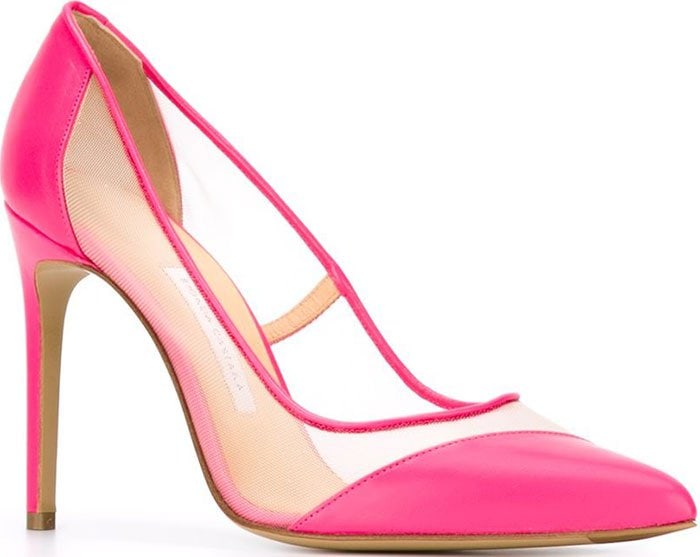 Bionda Castana Bay Pumps Pink Leather