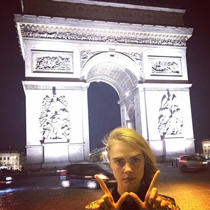 Cara Delevingne Girlfriend London Chanel IG