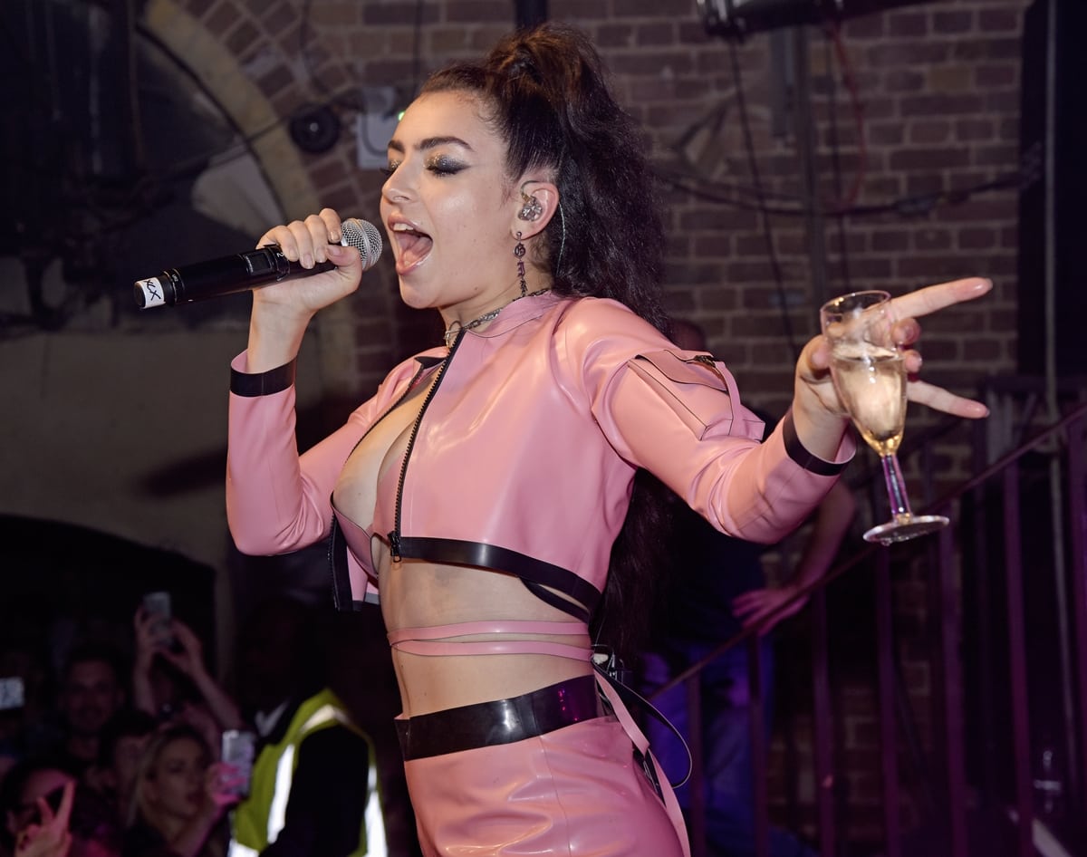 British singer and songwriter Charli XCX performs Boom Clap at G-A-Y Club Heaven