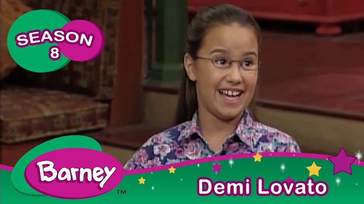 Demi Lovato played the character Angela on Barney and Friends from 2002-2004